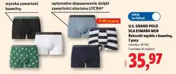 Lidl U.S. GRAND POLO DLA ESMARA MEN Bokserki męskie z bawełną oferta