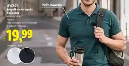 Lidl Koszulka polo męska z bawełny oferta