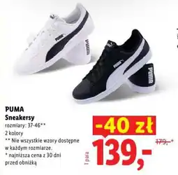Lidl PUMA Sneakersy oferta