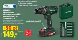 Lidl Akumulatorowa wiertarkowkrętarka PARKSIDE oferta