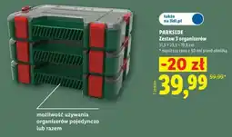 Lidl PARKSIDE Zestaw 3 organizerów oferta