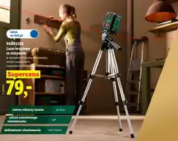 Lidl PARKSIDE Laser krzyżowy ze statywem oferta