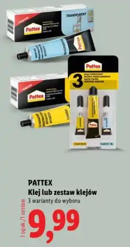 Lidl Pattex Klej lub zestaw klejów oferta