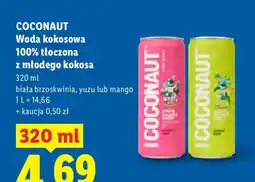Lidl Woda kokosowa Coconaut yuzu oferta