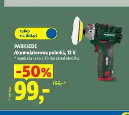 Lidl Akumulatorowa polerka Parkside oferta