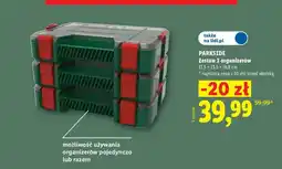 Lidl Zestaw 3 organizerów Parkside oferta