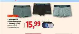 Lidl Bokserki chłopięce z bawełną Esmara Kids oferta