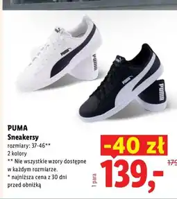 Lidl Buty sportowe sneakersy Puma oferta