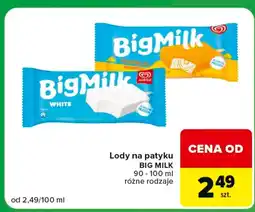 Carrefour Express Lody Big Milk oferta