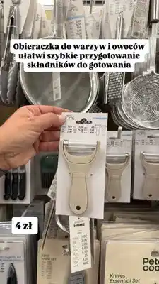 Pepco Obieraczka do warzyw i owoców pepco HOME oferta
