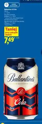 Lidl Drink Ballantine's & Cola oferta