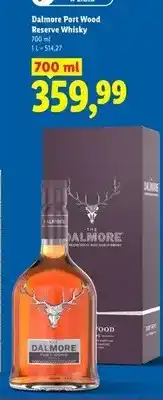 Lidl Whisky Dalmore Port Wood Reserve oferta