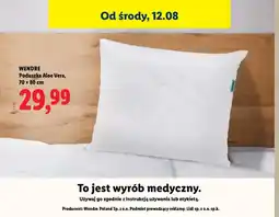 Lidl Poduszka Aloe Vera Wendre oferta