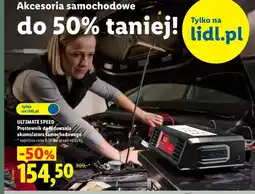 Lidl Prostownik do ładowania akumulatora samochodowego Ultimate Speed oferta