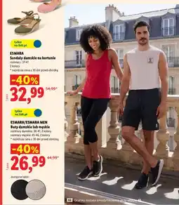 Lidl Buty damskie Esmara oferta