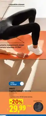 Lidl Legginsy funkcyjne damskie CRIVIT oferta