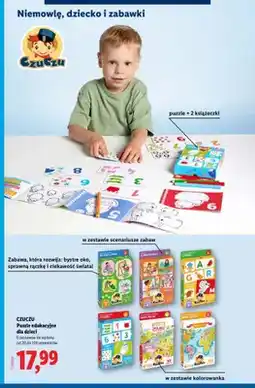 Lidl Puzzle edukacyjne CzuCzu W przedszkolu oferta