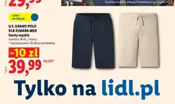 Lidl Szorty męskie U.S. Grand Polo Esmara Men oferta