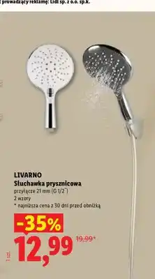 Lidl Słuchawka prysznicowa Livarno oferta
