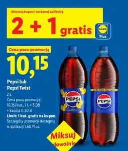 Lidl Napój gazowany Pepsi oferta