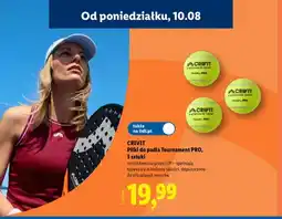 Lidl Piłki do padla Crivit Tournament PRO oferta