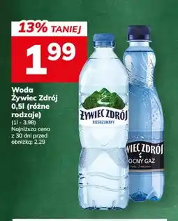 Hitpol Woda niegazowana Żywiec Zdrój oferta