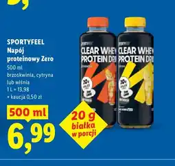 Lidl Napój proteinowy Zero Sportyfeel cytryna oferta