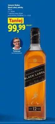 Lidl Whisky Johnnie Walker Black Label oferta