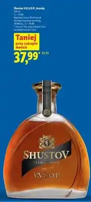 Lidl Brandy Shustov V.V.S.O.P oferta