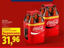Lidl Napój Coca-Cola Zero 4-pak oferta
