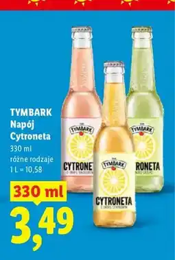 Lidl Napój Cytroneta Cytryna Tymbark oferta