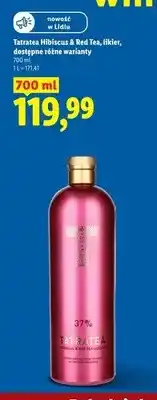 Lidl Likier Tatratea Hibiscus & Red Tea oferta
