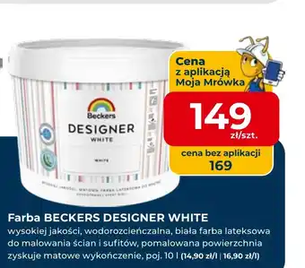 Farba lateksowa Beckers