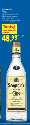 Lidl Gin Seagram's Distilled Dry oferta