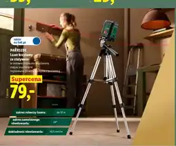 Lidl Laser krzyżowy ze statywem Parkside oferta