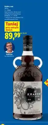 Lidl Rum Kraken Black Spiced oferta