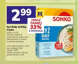 Hitpol Ryż biały Sonko 4-pak oferta