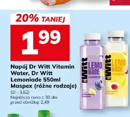 Hitpol Napój Dr Witt Lemonade jagoda cytryna oferta