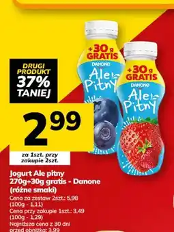 Hitpol Jogurt pitny Danone Ale Pitny jagodowy oferta