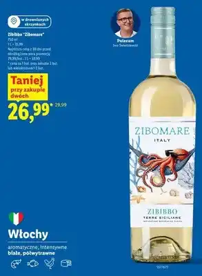 Wino białe półwytrawne Zibibbo Zibomare
