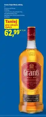 Lidl Whisky Grant's Triple Wood oferta
