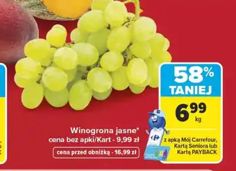 Carrefour Winogrona Carrefour oferta