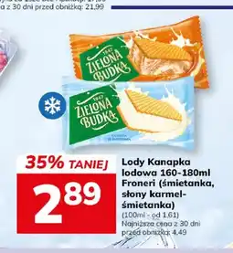 Hitpol Lody Kanapka lodowa Zielona Budka śmietanka oferta