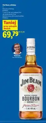 Lidl Whiskey Jim Beam Kentucky Straight Bourbon oferta