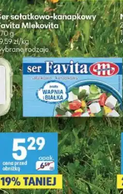 Delikatesy Centrum Ser sałatkowo-kanapkowy Favita Mlekovita oferta