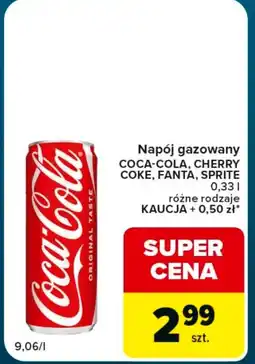 Globi Napój gazowany Coca-Cola oferta