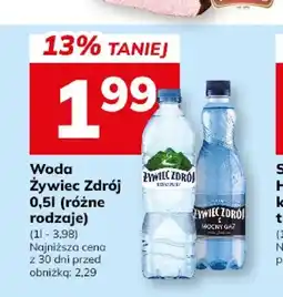 Hitpol Woda niegazowana Żywiec Zdrój oferta