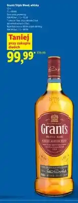 Lidl Whisky Grant's Triple Wood oferta