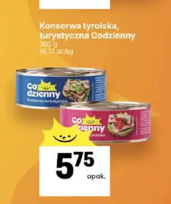 Delikatesy Centrum Konserwa tyrolska Codzienny oferta