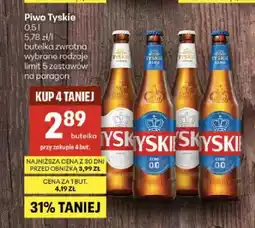 Delikatesy Centrum Piwo Tyskie Gronie oferta